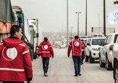 الصليب الأحمر: وصول مساعدات إلى 13 ألف أسرة في حلب