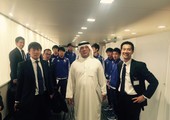 وصول المنتخبات المشاركة في 
