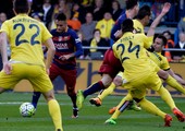 فياريال يوقف قطار برشلونة بتعادل مثير في 