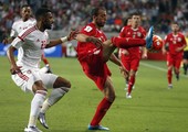 الإمارات تهزم فلسطين وتواصل مطاردة السعودية في تصفيات كأس العالم