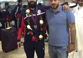 شاهد صور وصول النجمة متوجا بفضية آسيوية اليد