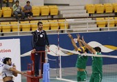شاهد بالصور... اتحاد الريف يمر من التضامن لنهائي كأس الدرجة الثانية للكرة الطائرة