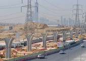 إنجاز 55% من أعمدة جسور «قطار الرياض»