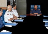 وزير الداخلية مترئساً اجتماعاً أمنيّاً: القبض على عدد من المشتبه بهم في 