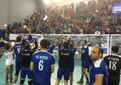 النصر يؤجل حسم دوري الطائرة إلى الفاصلة بالفوز على داركليب في المباراة الثانية