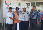 بالصور... نقابة شركة مدينة الخليج للتنظيفات تكرم 15 عاملاً بمناسبة عيد العمال