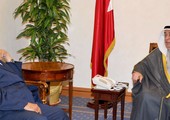 محمد بن مبارك يستقبل رئيس الوزراء الأردني الأسبق عبدالسلام المجالي