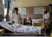 انتشال جثث متفحمة بعد حادث تصادم حافلتين بشاحنة وقود في أفغانستان