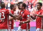 بايرن يحتفل بلقب البوندسليغا وهبوط شتوتغارت وفرانكفورت يخوض الملحق الفاصل