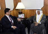 رئيس مجلس الشورى يستقبل السفير الصيني لدى البحرين