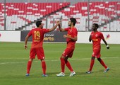 شاهد بالصور... التعادل المثير بين المحرق والرفاع بالثلاثة