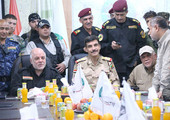 بالصور... العبادي يشرف ميدانياً على عملية تحرير الفلوجة