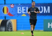 إصابة هازارد خلال تدريبات منتخب بلجيكا في فرنسا