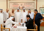 نائب رئيس نادي العروبة يفتتح بطولة المرحوم جاسم فخرو الرمضانية (40) للشطرنج