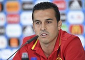 بيدرو غير سعيد بدوره كبديل في تشكيلة إسبانيا