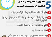 دقيقة من أجلك... 5  طرق تسيطر على ارتفاع ضغط الدم