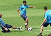 المنتخب الإيطالي يتدرب بدون دي روسي وبوفون وكاندريفا