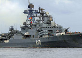 مسئول أميركي: سفينة حربية روسية قامت بمناورة 