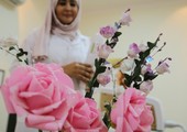 بالصور... فاطمة العالي: بفرشاة التجميل ابتدأت مشروعي وبالعناية بالبشرة مستمرة فيه