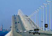 تدشين خدمة البث المباشر لحركة المسافرين عبر جسر الملك فهد