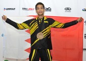 أحمد الخياط يهنئ خالد بن حمد... بمناسبة برونزية العالم لفنون القتال المختلطة