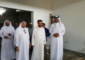 بالصور .. الوكيل المساعد لشئون الرياضة والمنشآت يتفقد سير العمل بصالة نادي 