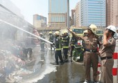 إخماد حريق في 5 متاجر بـ«مكة» في السعودية