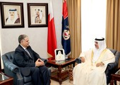 وزير الداخلية يستقبل السفير الأردني بمناسبة انتهاء مهام عمله في البحرين 