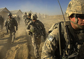 اصابة خمسة جنود اميركيين بجروح في افغانستان