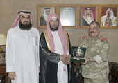 مدير أركان الحرس الوطني يشيد بالعلاقات البحرينية السعودية خلال لقائه الشيخ سعد الشثري
