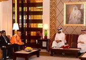 بالصور... ناصر بن حمد: لاعبي مركز الدوي كانوا خير سفراء للتايكواندو البحرينية في بطولة العالم