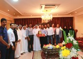 النائب بن حميد  يستقبل اللجنة المنظمة لمدارس السنابس
