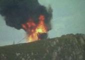 اشتعال حريق في مروحية تابعة للقوات الجوية الملكية البريطانية