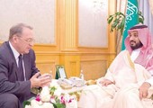 وزير الدفاع السعودي يبحث مع مبعوث الرئيس الروسي قضايا المنطقة