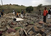 انفجارات عنيفة في صنعاء جراء غارات لمقاتلات التحالف على مواقع الحوثيين وقوات صالح