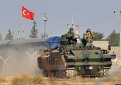 الجيش التركي يهاجم مواقع للاكراد شمال سورية