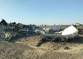 بيان: مصر تنهي المرحلة الأولى من اصطفاف أجزاء حطام الطائرة الروسية