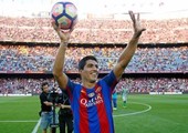 بالفيديو... حصاد سواريز مع برشلونة قبل دخول نادى المائة أمام ألافيس