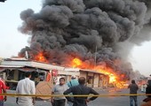 مقتل 6 جنود في تفجير سيارة مفخخة يقودها انتحاري بمحافظة أبين اليمنية