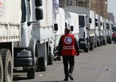شاحنات محملة بمساعدات اممية عبرت الحدود التركية إلى سورية