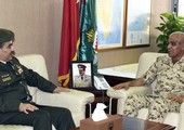 رئيس هيئة الأركان يستقبل ضابط الارتباط بالسفارة الأردنية بمناسبة انتهاء فترة عمله