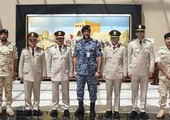 وفد عسكري مصري يزور المتحف العسكري لقوة دفاع البحرين 