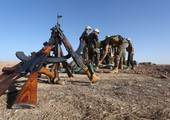 بالفيديو... القوات العراقية ترفع العلم العراقي فوق المباني الحكومية في الشرقاط