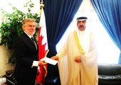 سفير البحرين في أبوظبي يتسلم نسختين من أوراق اعتماد سفيري فيجي ومونتينغرو     