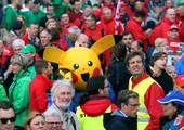 بالصور... اضطراب حركة النقل في بلجيكا بسبب مظاهرة