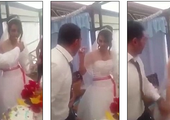 بالفيديو... العريس لم يتحمل الزواج لأكثر من 15 دقيقة!