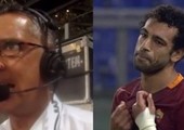 بالفيديو... شاهد رد فعل مذيع قناة روما على فرصة صلاح الضائعة ضد انتر ميلان
