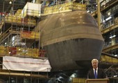 وزير الدفاع البريطاني يدشن برنامجاً جديداً لغواصة نووية
