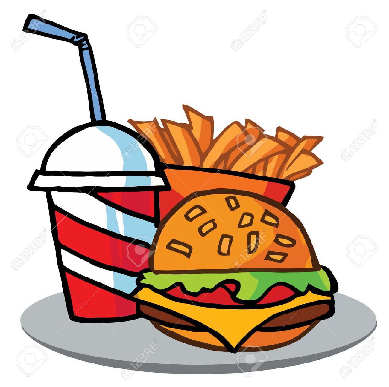 fast food clipart pictures - photo #23