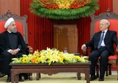 الرئيس الايراني يؤكد على أهمية تعزيز العلاقات مع دول جنوب شرق آسيا